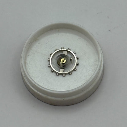 Brac 2061 Balance Wheel Complete And Spring 7 ¾’’’ Watch Movement Parts NOS