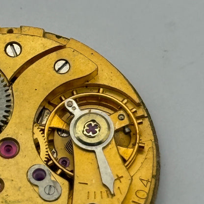 Smiths Imperial Cal 0104 Watch Movement Manual Wind Vintage Parts Repair 27.2mm