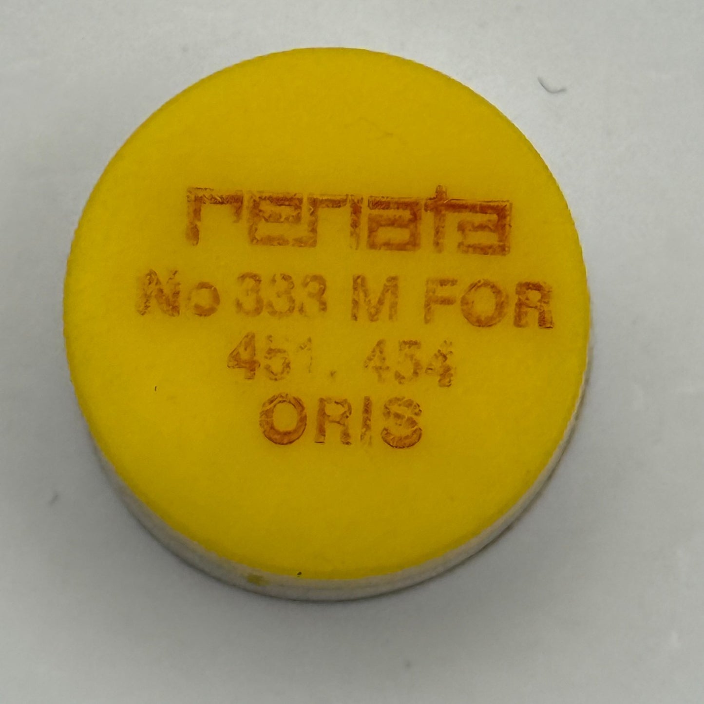 Oris 451 454 Balance Wheel Complete And Spring 333 M Watch Movement Parts NOS