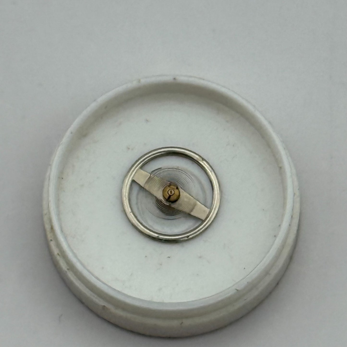 Brac 2061 Balance Wheel Complete And Spring 7¾’’’ 497 Watch Movement Parts 