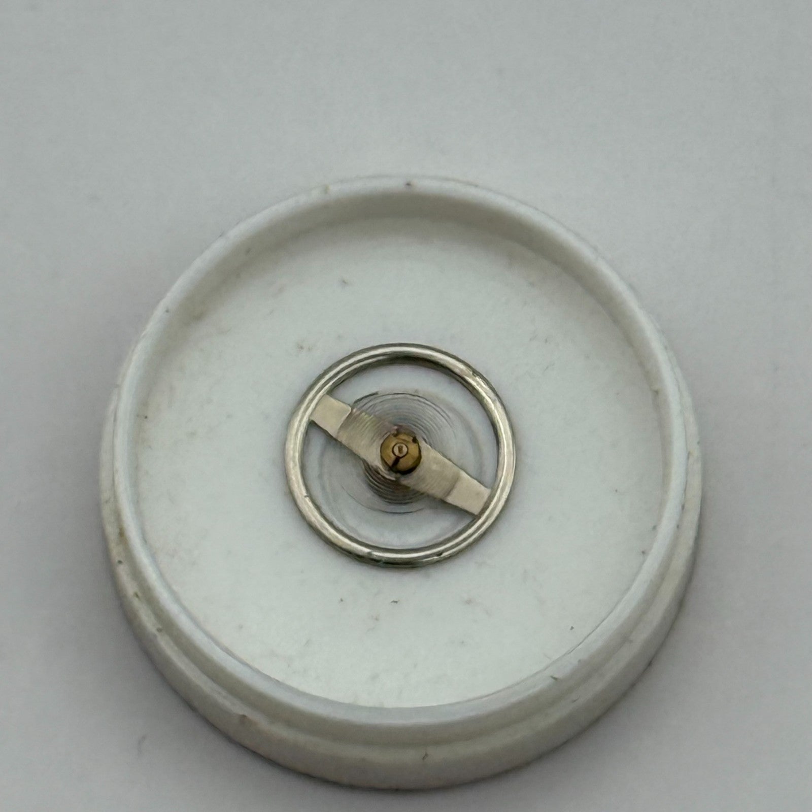 Brac 2061 Balance Wheel Complete And Spring 7¾’’’ 497 Watch Movement Parts 