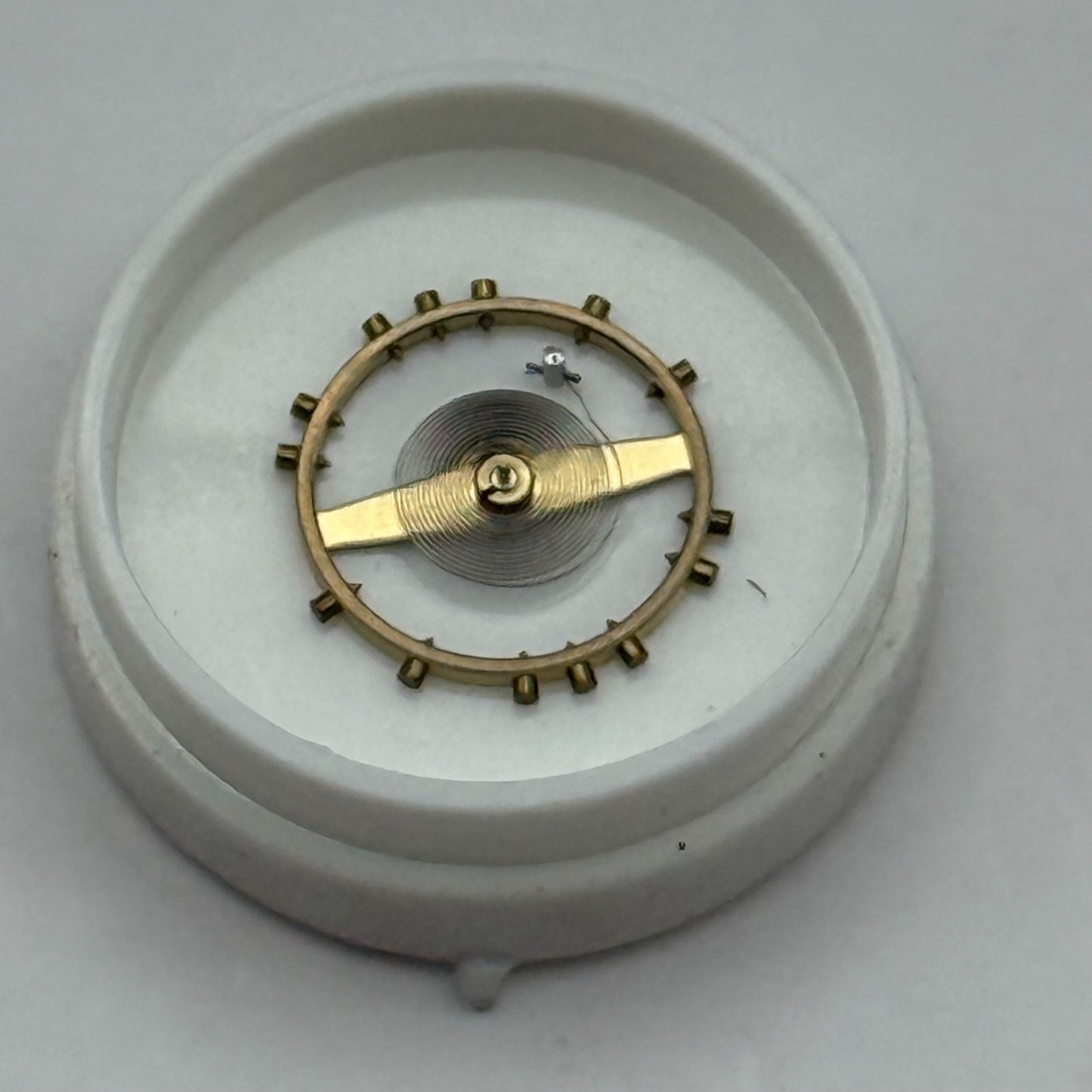 ETA 1080, 1256 Balance Wheel Complete And Spring 156 M Watch Movement Parts NOS