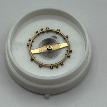 ETA 1080, 1256 Balance Wheel Complete And Spring 156 M Watch Movement Parts NOS