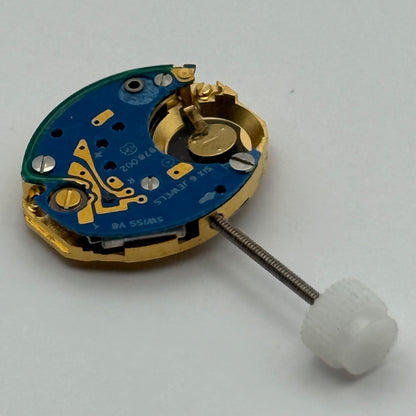 ETA 978.002 Quartz Watch Movement Incomplete Swiss Ladies Vintage Parts Repair