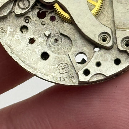 25.9mm Men's FHF 73-4N Swiss Manual Wind 23 Jewels Watch Movement PARTS REPAIR