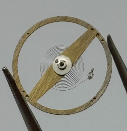 ST 1686 1786 Balance Wheel Complete And Spring  1115 M Watch Movement Parts NOS