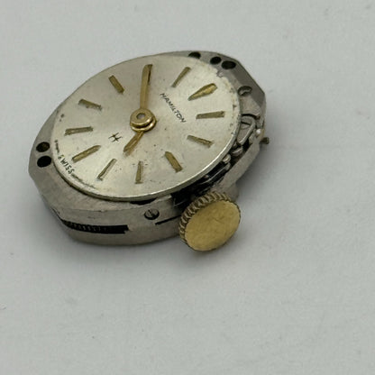 13mm Ladies Hamilton Cal 16 Swiss Manual Wind Vintage Watch Movement PARTS