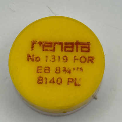 EB 8140 Balance Wheel Complete And Spring 8 3/4’’’ PL 1319 Watch Movement Parts