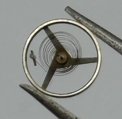 AS 1677 Balance Wheel Complete And Spring  5½’’’ 1417 M Watch Movement Parts