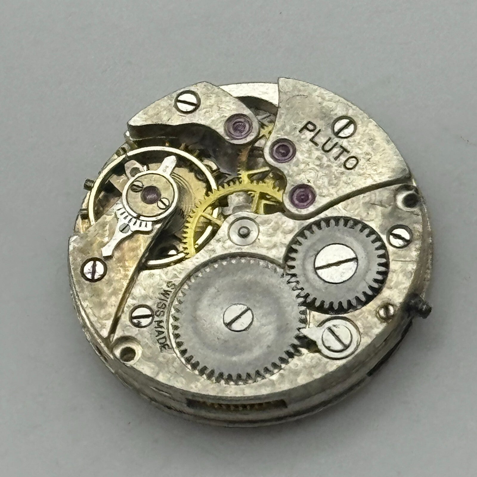 19.7mm Ladies Pluto High Grade Manual Wind Swiss Watch Movement Vintage PARTS