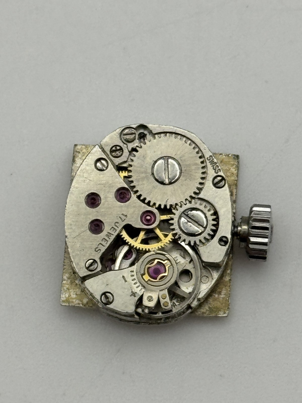 12.9mm Running Vintage Perfex AS 1978-2 Manual Wind Swiss Watch Movement REPAIR