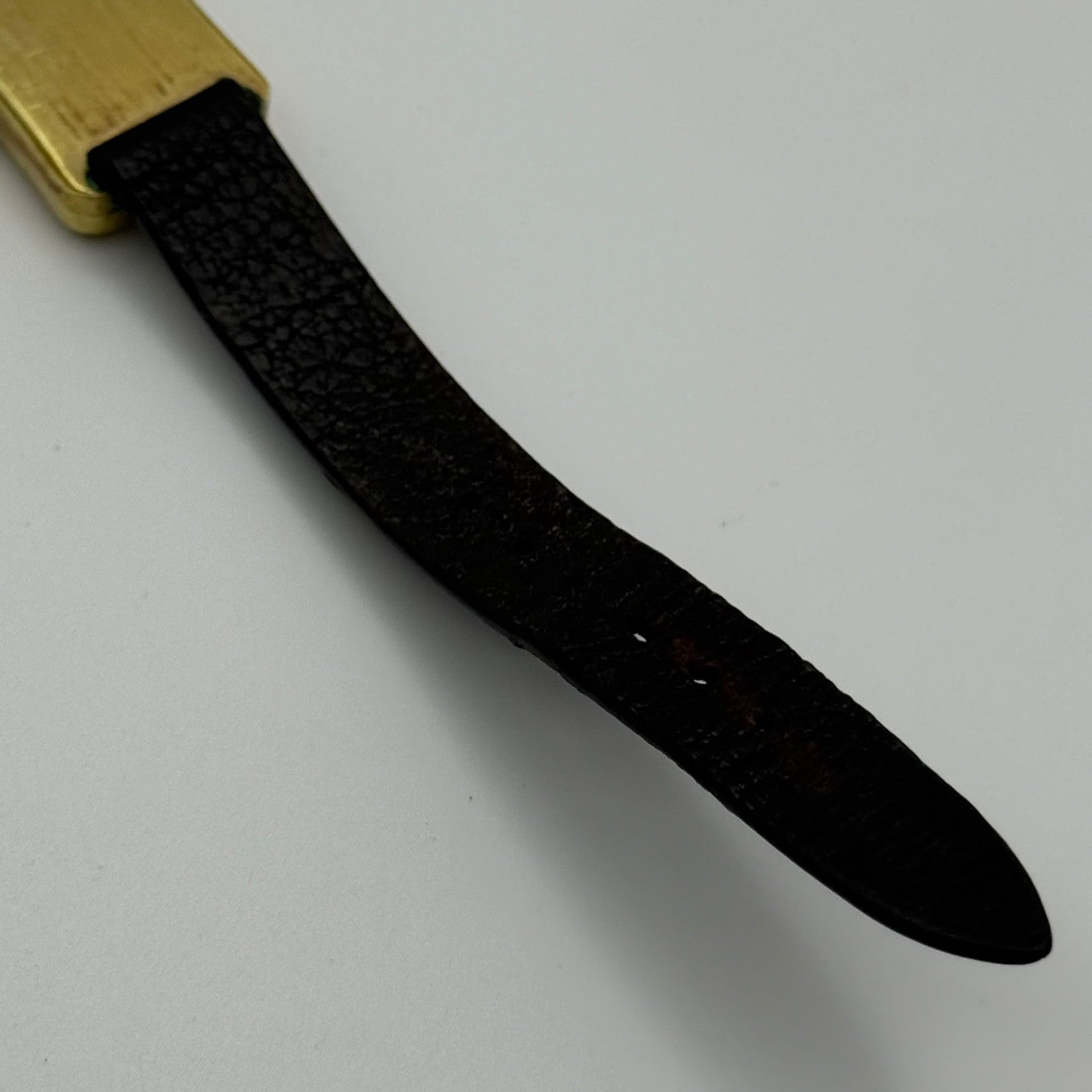 18mm Vintage Jean Renet Brown Dial 17 Jewels Manual Wind Watch PARTS / REPAIR