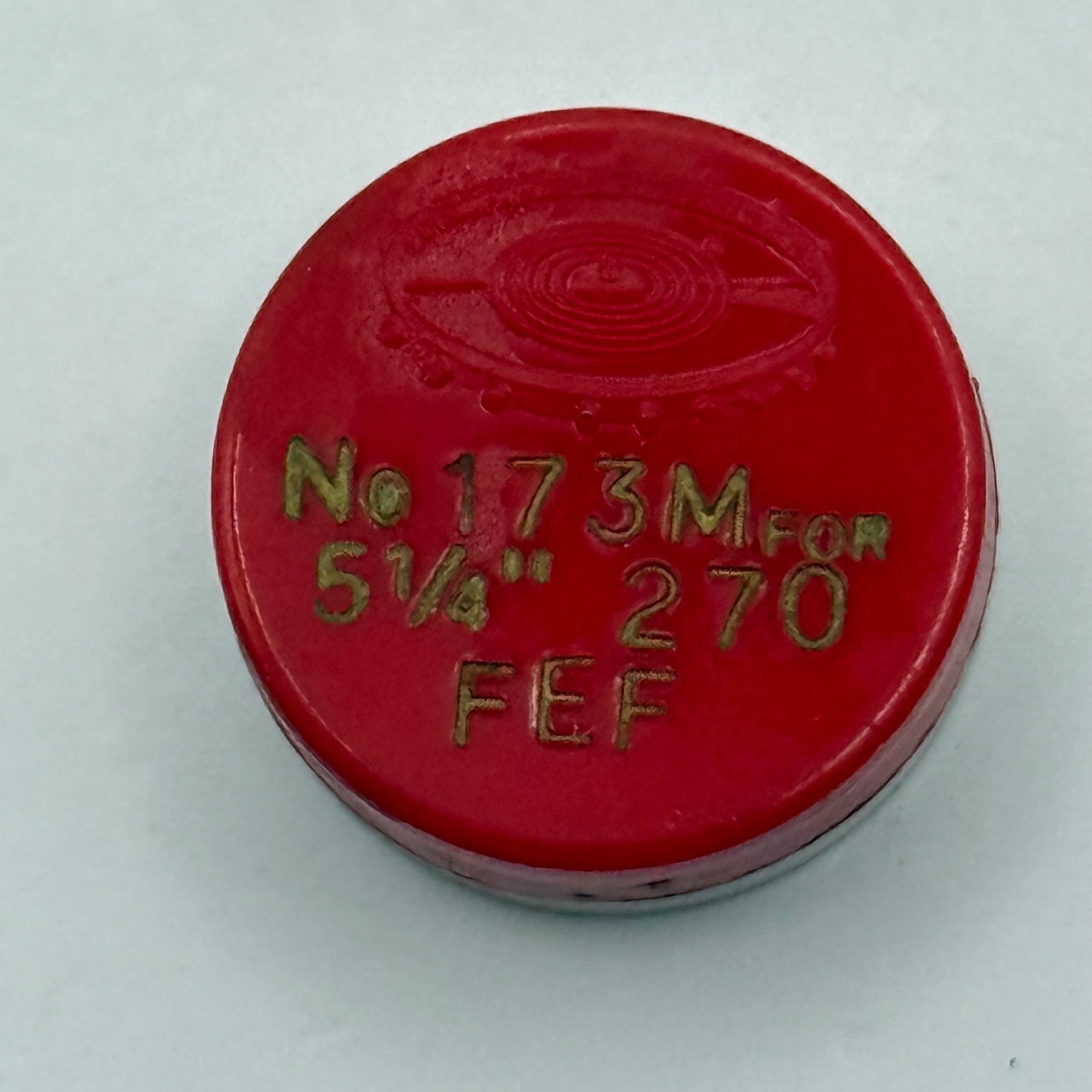 FEF 270 Balance Wheel Complete And Spring 5 1/4’’’ 173 M Watch Movement Parts 