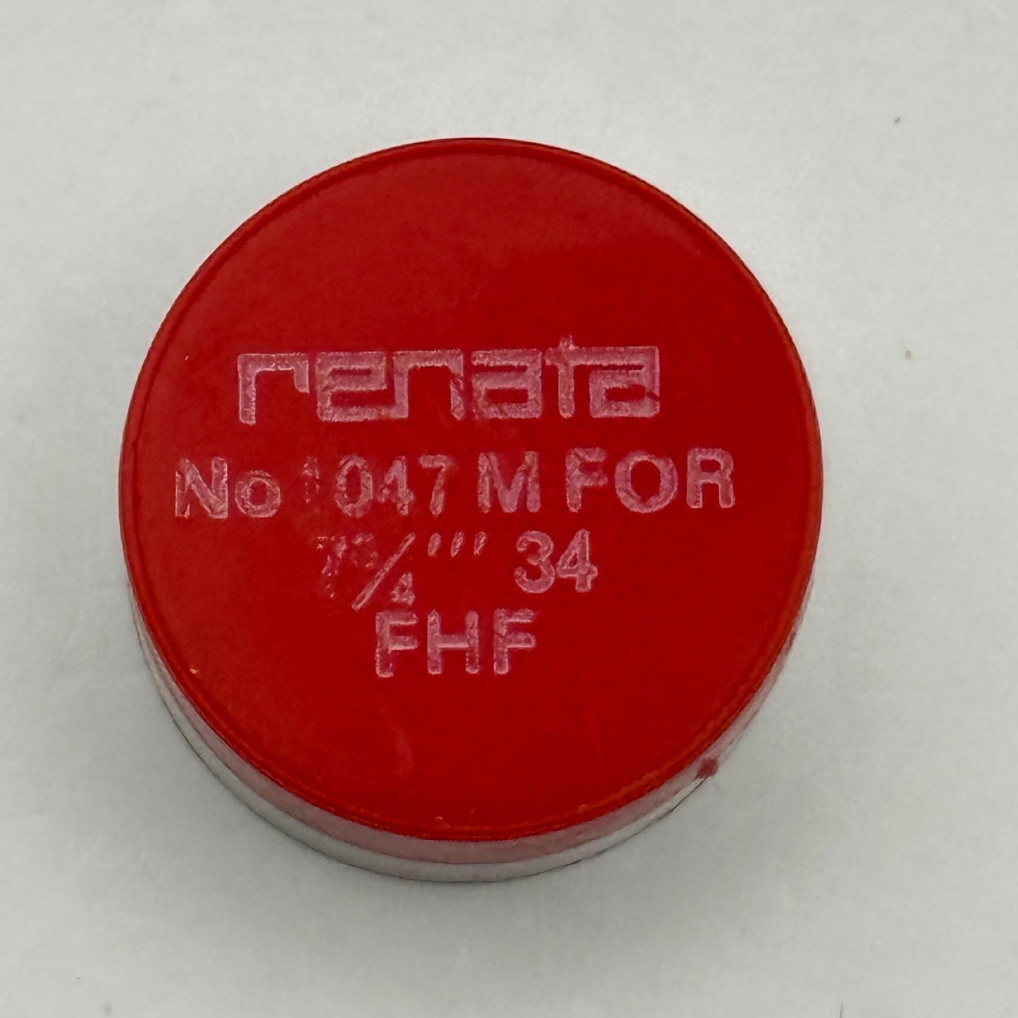 FHF 34 Balance Wheel Complete And Spring  7¾’’’ 1047 M Watch Movement Parts NOS