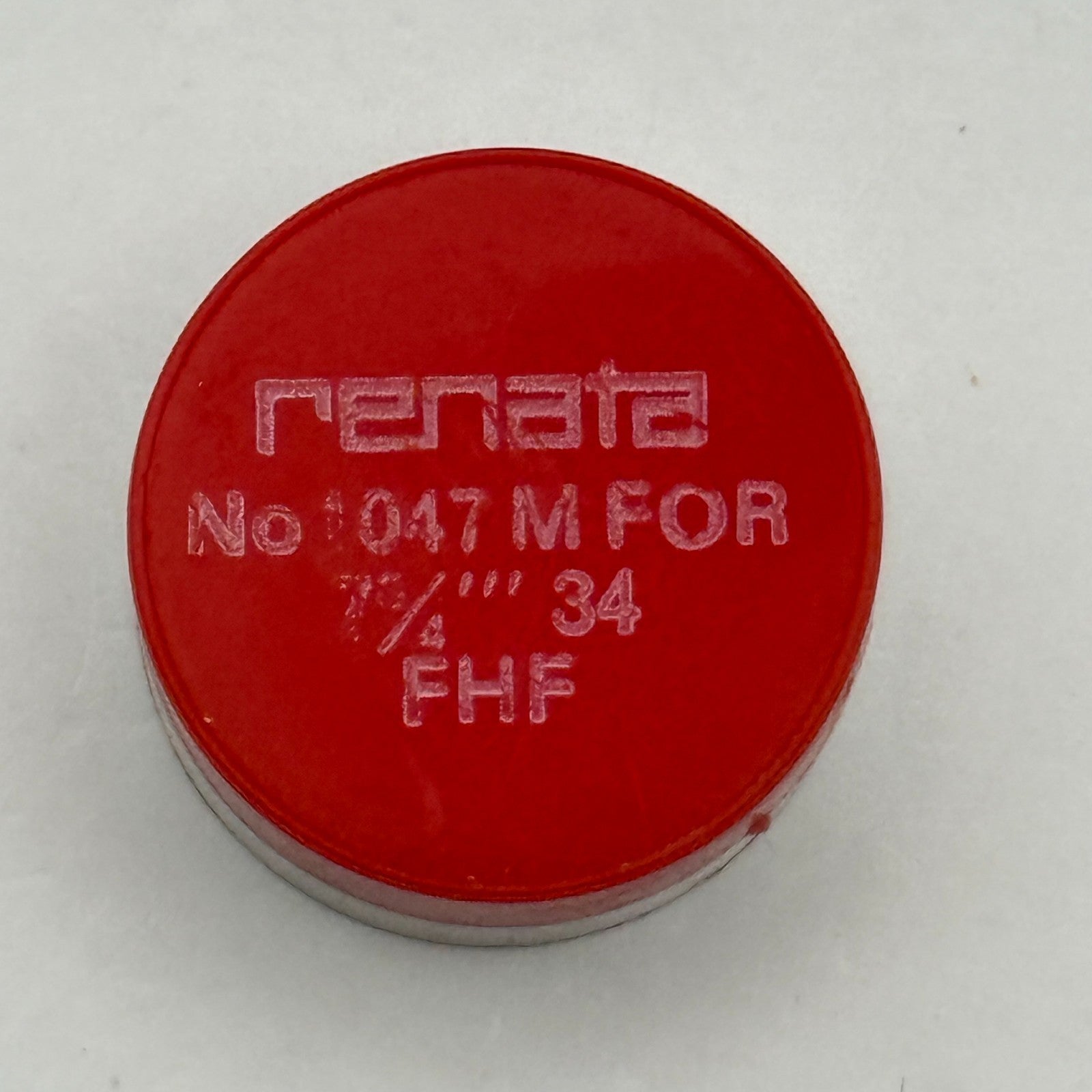 FHF 34 Balance Wheel Complete And Spring  7¾’’’ 1047 M Watch Movement Parts NOS