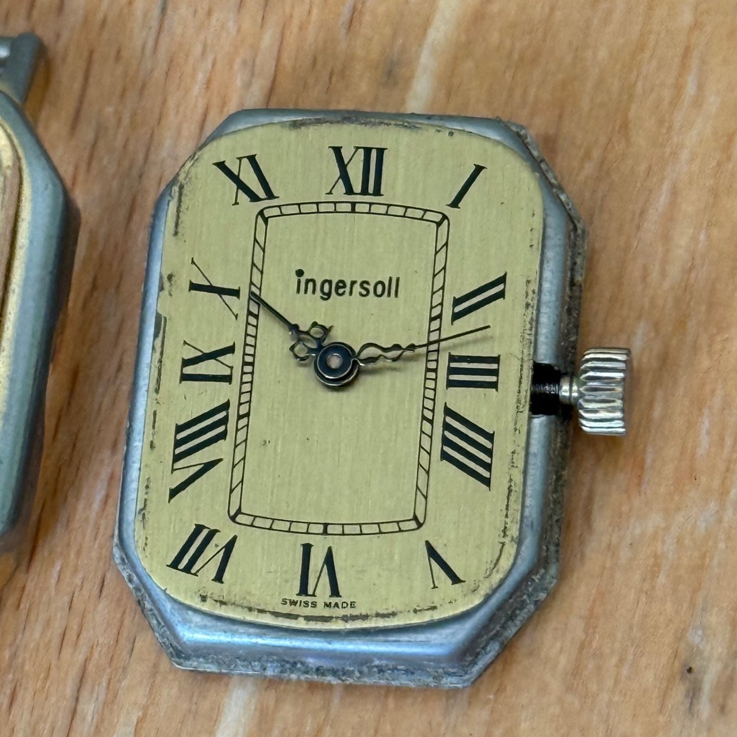 21mm Vintage Ingersoll BFG 927 Art Deco Style Swiss Manual Wind Watch FOR PARTS