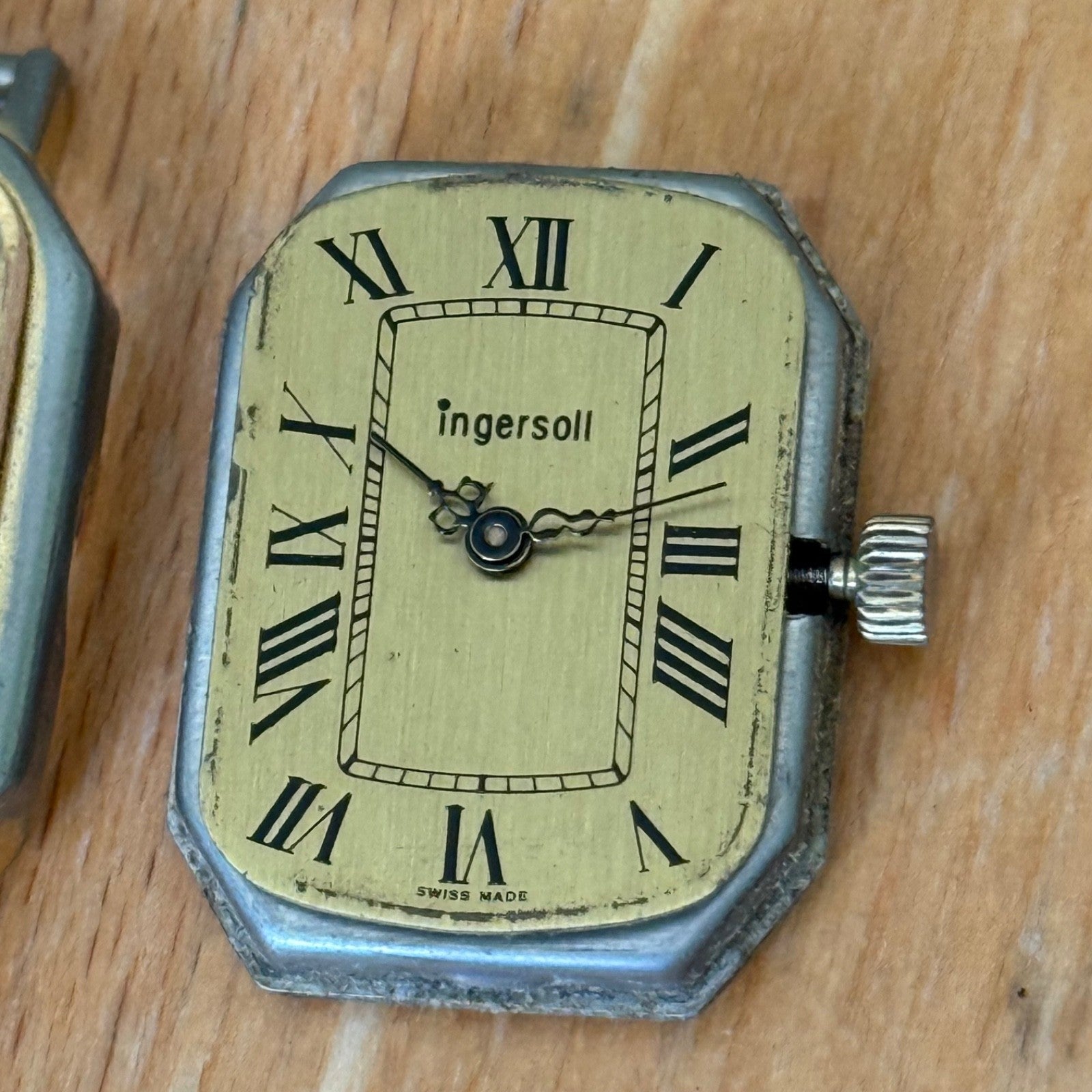 21mm Vintage Ingersoll BFG 927 Art Deco Style Swiss Manual Wind Watch FOR PARTS