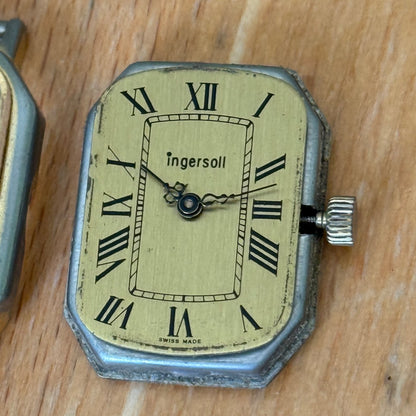 21mm Vintage Ingersoll BFG 927 Art Deco Style Swiss Manual Wind Watch FOR PARTS