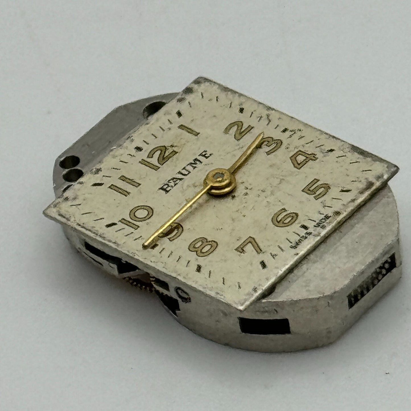 12.7mm Ladies Baume 17 Jewels Swiss Manual Wind Watch Movement Vintage PARTS