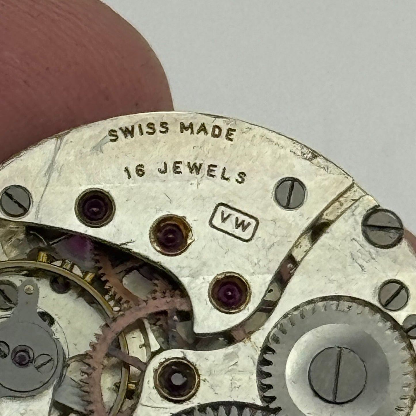 25.3mm Vertex Revue VW High Grade Manual Wind Swiss Watch Movement PARTS SPARES