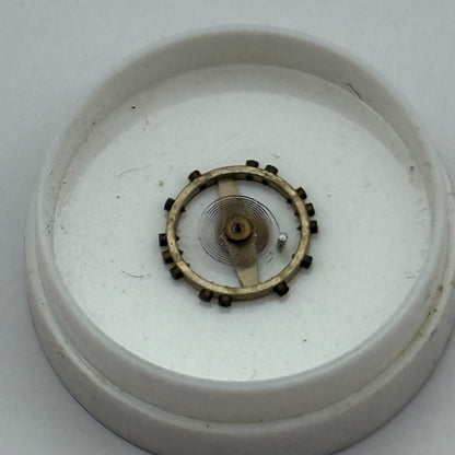 AS 976 1012 Balance Wheel Complete And Spring  29 M Watch Movement Parts NOS 