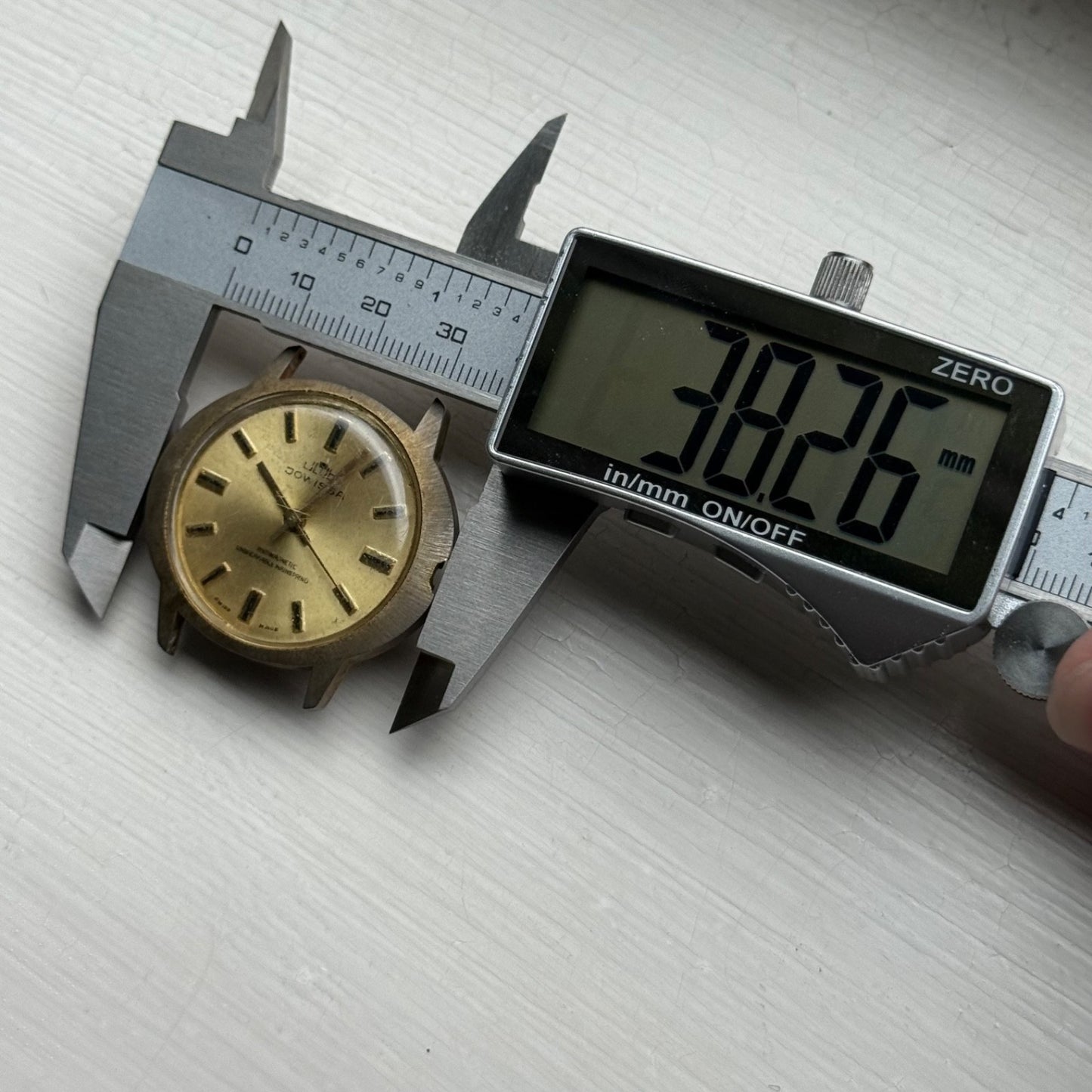 38mm Jowissa Watch Co Unbreakable Spring Vintage Manual Wind Watch PARTS REPAIR