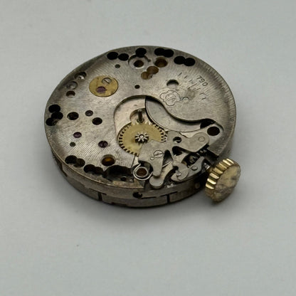 ETA 790 Novera Watch Movement Manual Wind Vintage Swiss Incomplete Parts 19.6mm