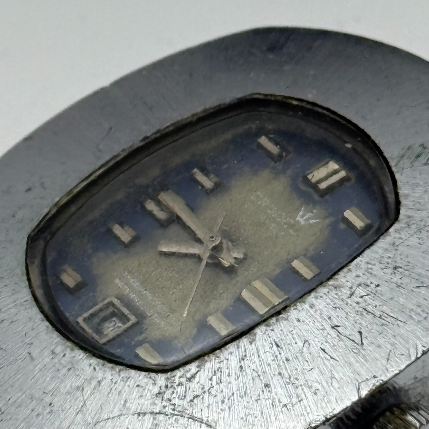 36mm Men’s Vintage Cronel Shock Protected Date Dial Swiss Watch PARTS REPAIR