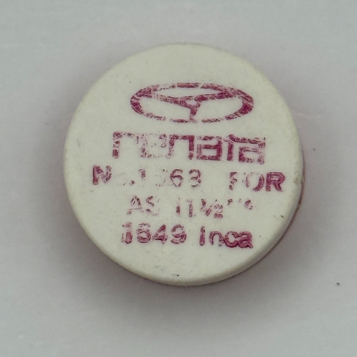 AS 1649 Balance Wheel Complete And Spring 11½''' Inca 1563 Watch Movement Parts 