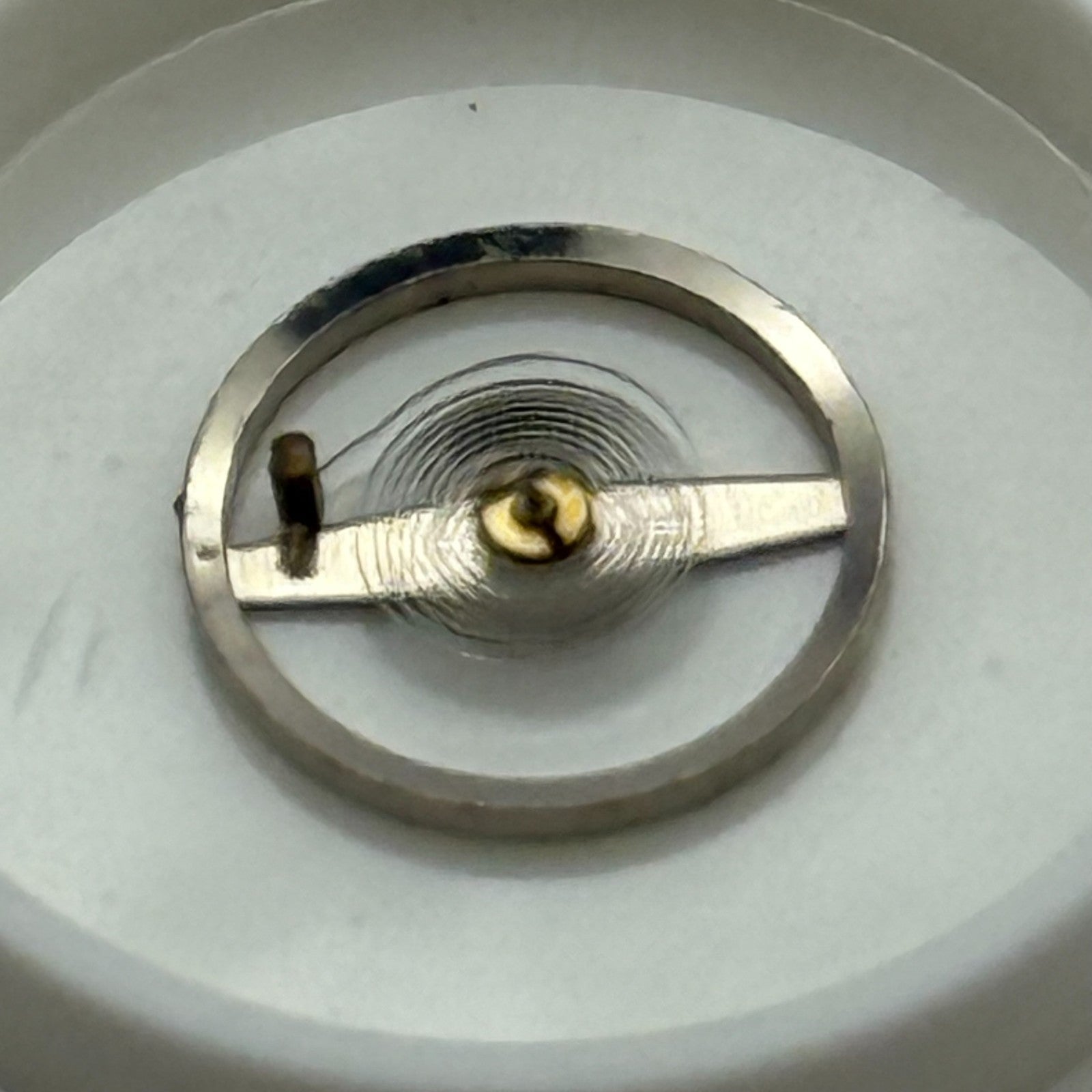 Oris 440 Balance Wheel Complete And Spring 6¾–8’’’ 974 M Watch Movement Parts 