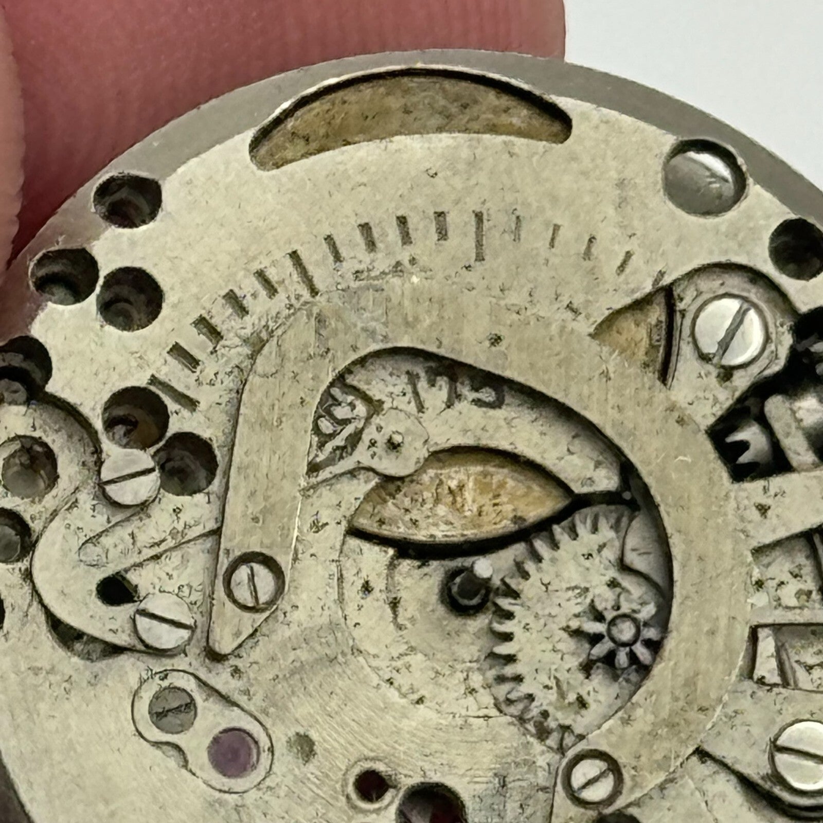 23.4mm FHF 175 Swiss Manual Wind 15 Jewels Watch Movement PARTS REPAIR SPARES