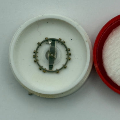 Peseux 220 Balance Wheel Complete And Spring Inca 771 M Watch Movement Parts NOS