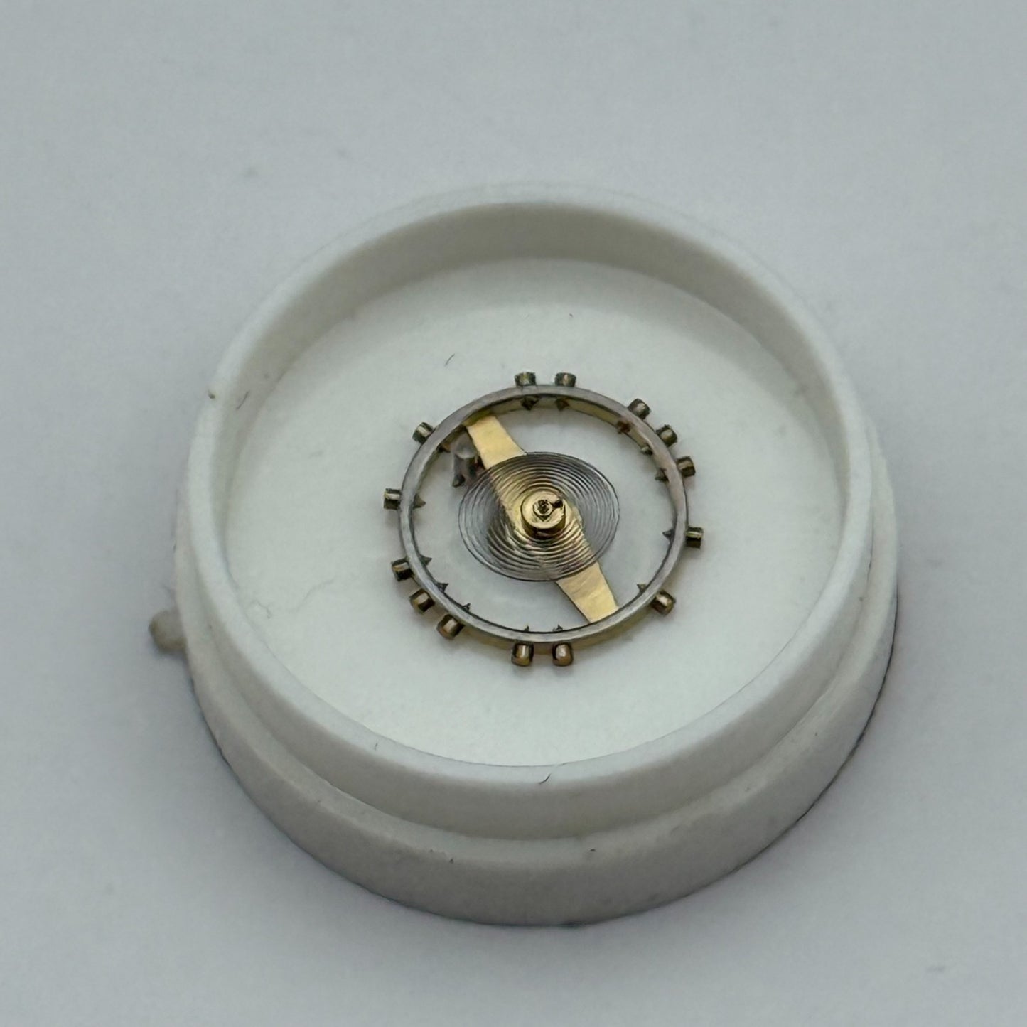 AS 970 Balance Wheel Complete And Spring Inca  28 M Watch Movement Parts NOS 