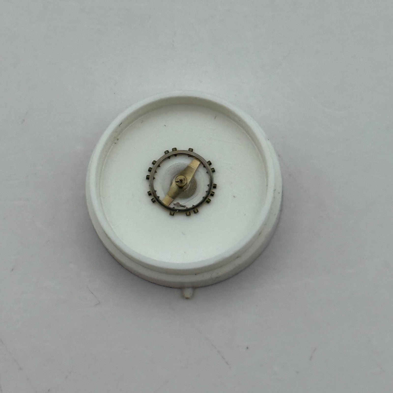 FHF 57 Balance Wheel Complete And Spring 1053 M Watch Movement Parts NOS
