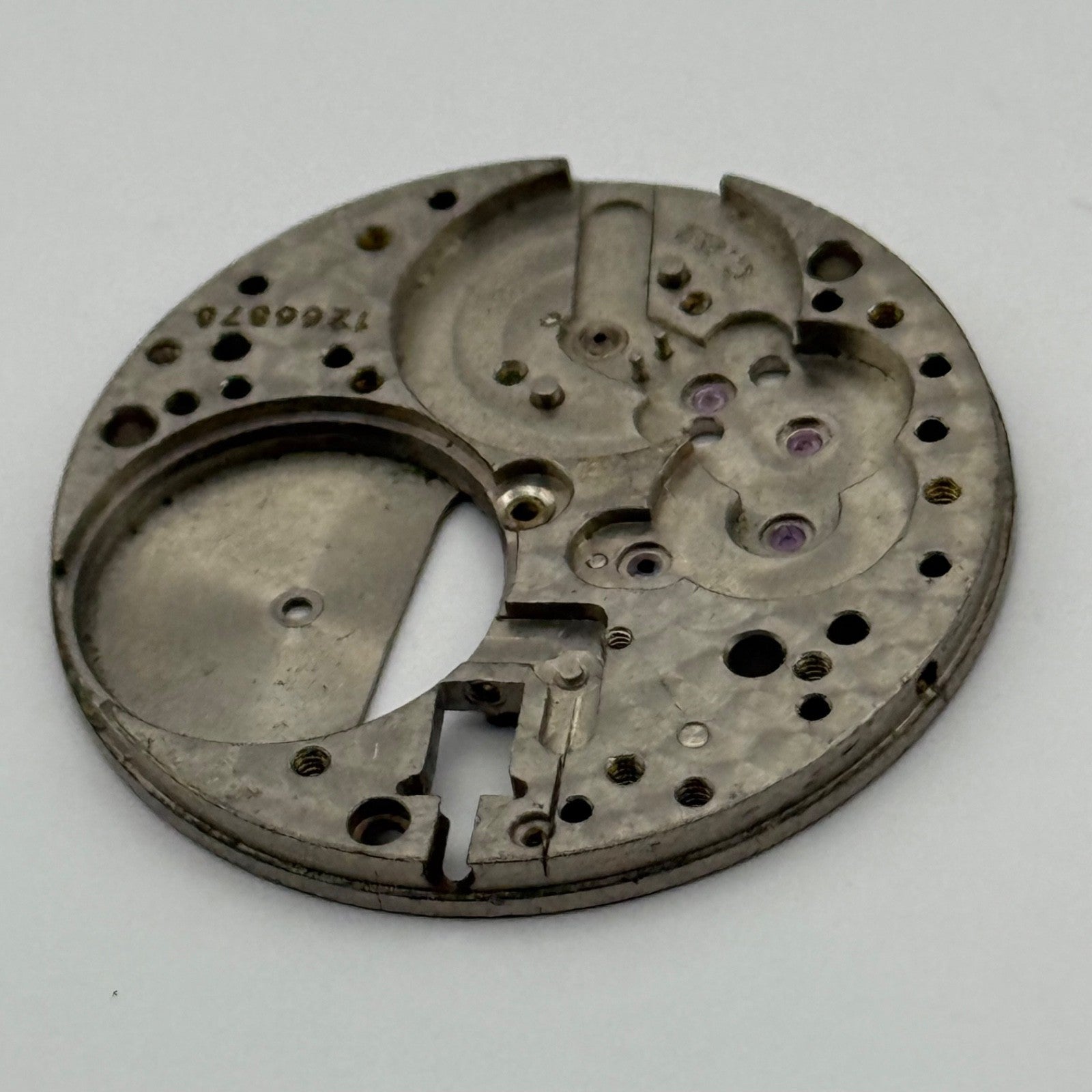 IWC Cal 89 Watch Movement Main Plate C.89 Vintage Parts Repair Swiss Rare 26.9mm