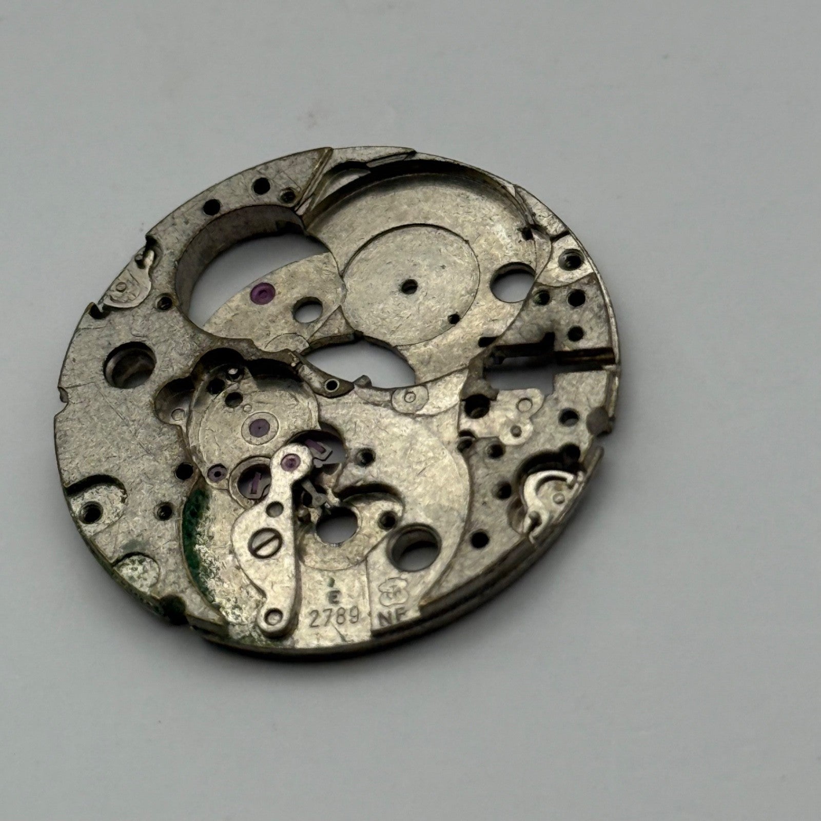 ETA 2789 NF Watch Movement Main Plate Manual Wind Vintage Swiss Parts 25.9mm