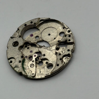 ETA 2789 NF Watch Movement Main Plate Manual Wind Vintage Swiss Parts 25.9mm