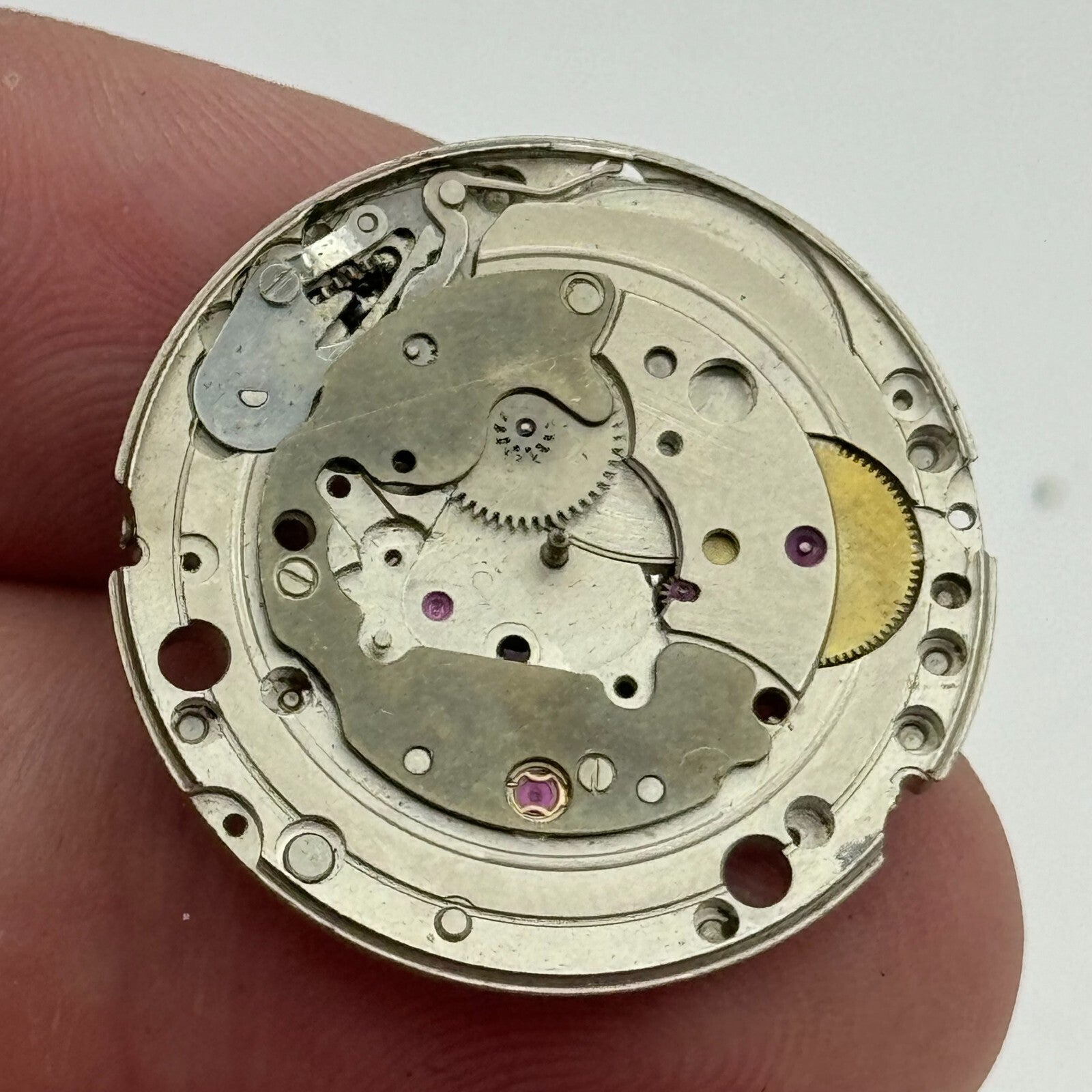 26mm Men's Roamer Cal 43 Partial Manual Wind Watch Movement Swiss Made PARTS