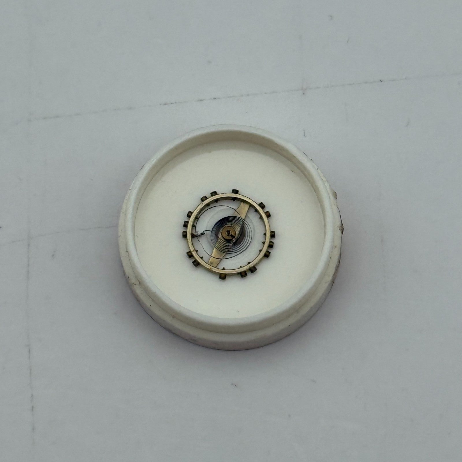 AS 1051 Balance Wheel Complete And Spring 5 1/4''' 34 M Watch Movement Parts 