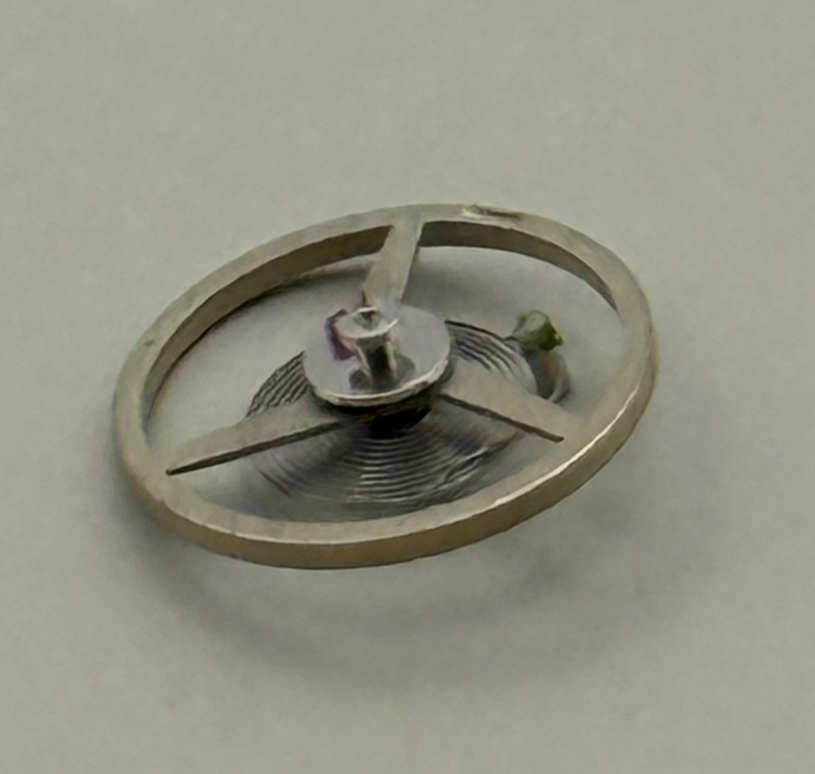 ST 69 Balance Wheel Complete And Spring 6¾–8’’’ 1155 Watch Movement Parts NOS