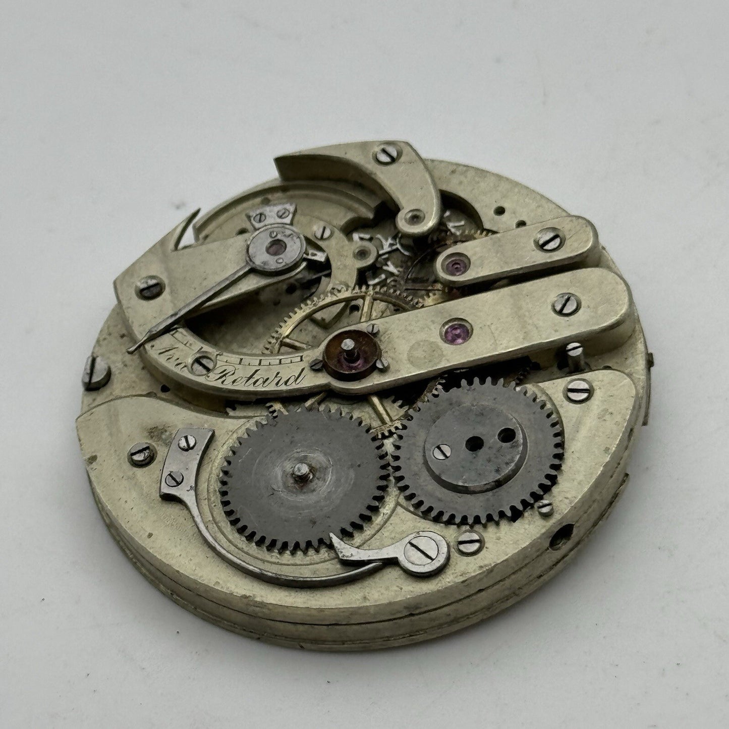 45.2mm High Grade Jules Jurgensen Style Pocket Watch Movement To Restore Parts