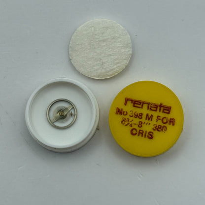 Oris 380 Balance Wheel Complete And Spring 6¾-8’’’ 398 M Watch Movement Parts 