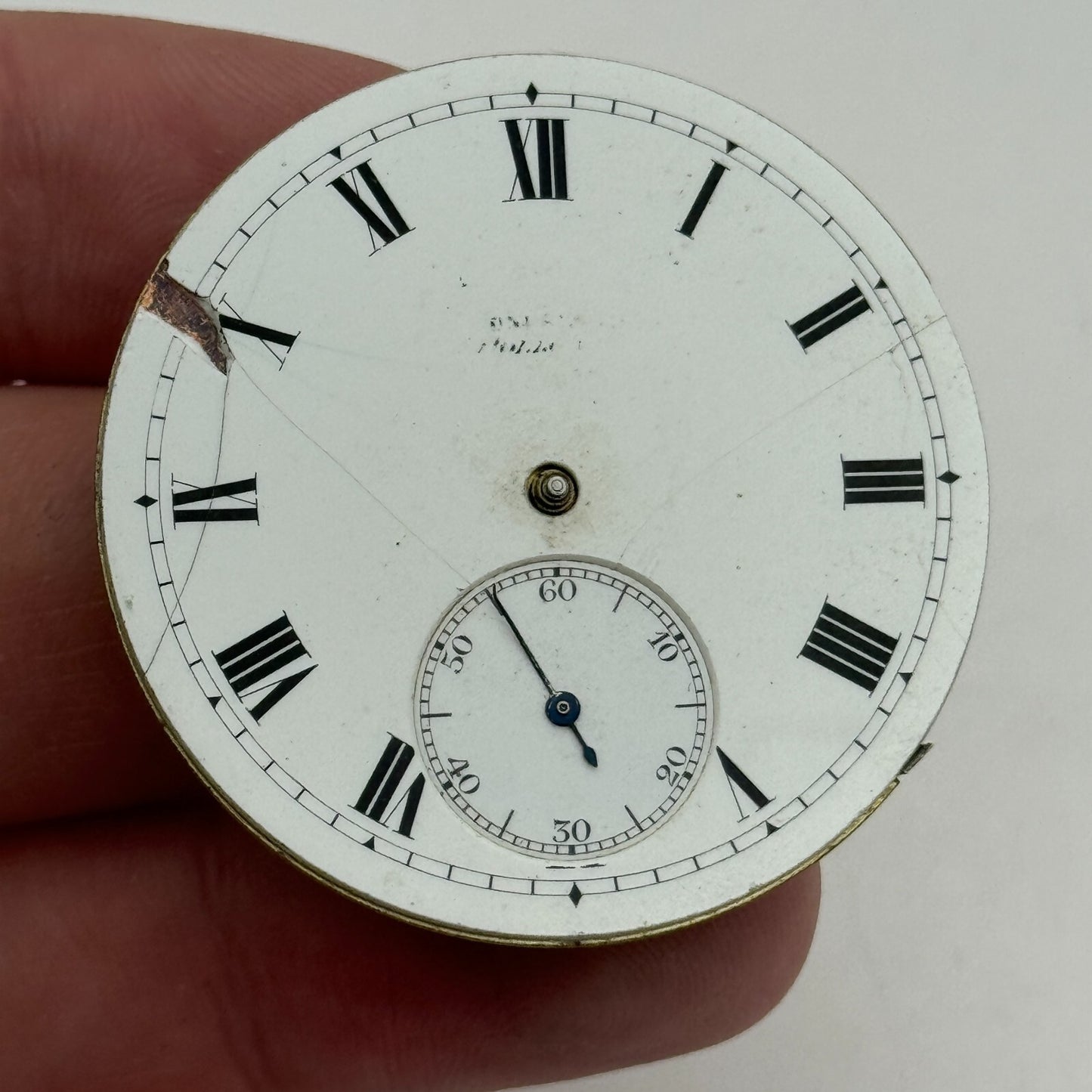 39.4mm Longines 18.80 High Grade Swiss Hunter Pocket Watch Movement PARTS