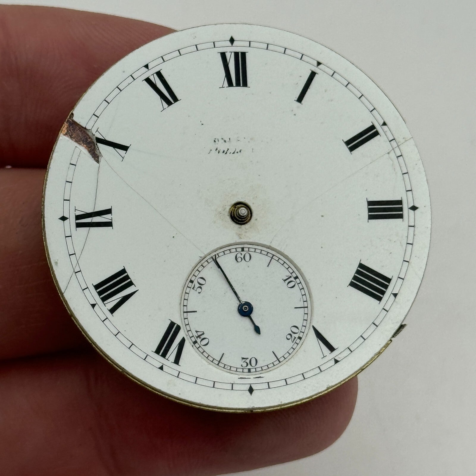 39.4mm Longines 18.80 High Grade Swiss Hunter Pocket Watch Movement PARTS