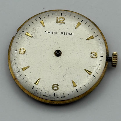 Smiths Astral 60466E Hacking Watch Movement Running Manual Wind Parts 31.3mm