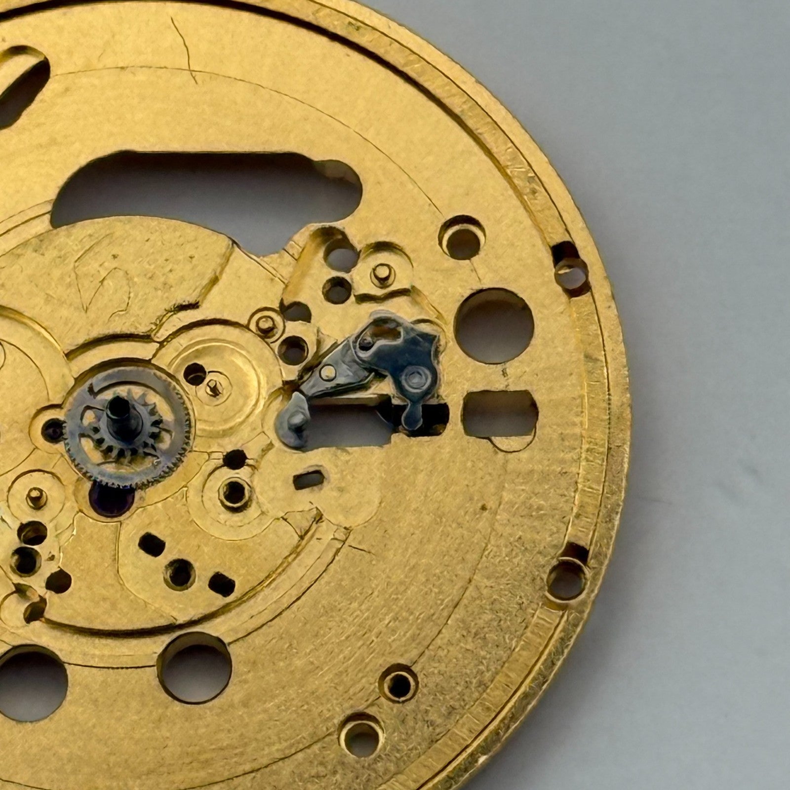ETA 955.112 Quartz Watch Movement 7 Jewels Swiss Vintage Parts Repair 26.1mm