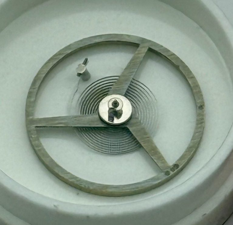 AS 1710 1814 Balance Wheel Complete And Spring Ord. + Inca Watch Movement Parts