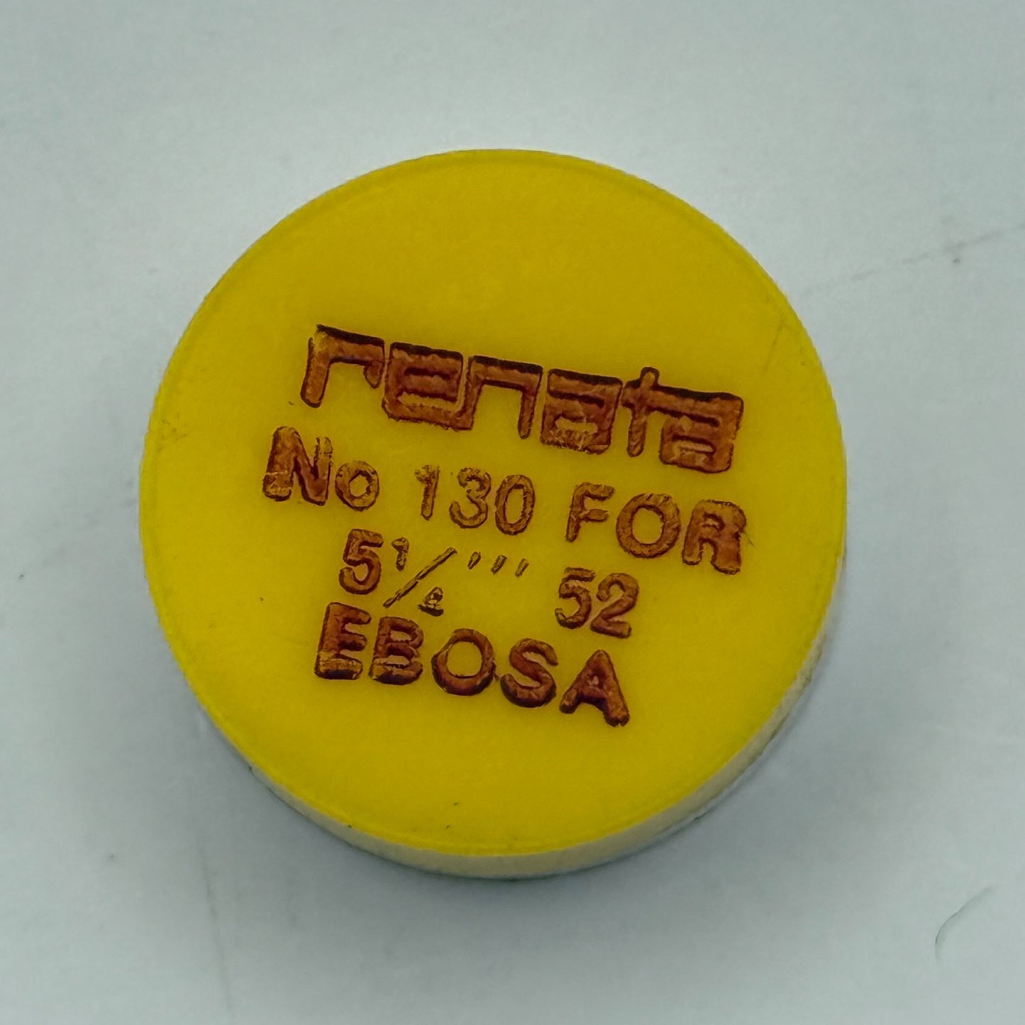 Ebosa 52 Balance Wheel Complete And Spring  5¼’’’ 130 Watch Movement Parts NOS