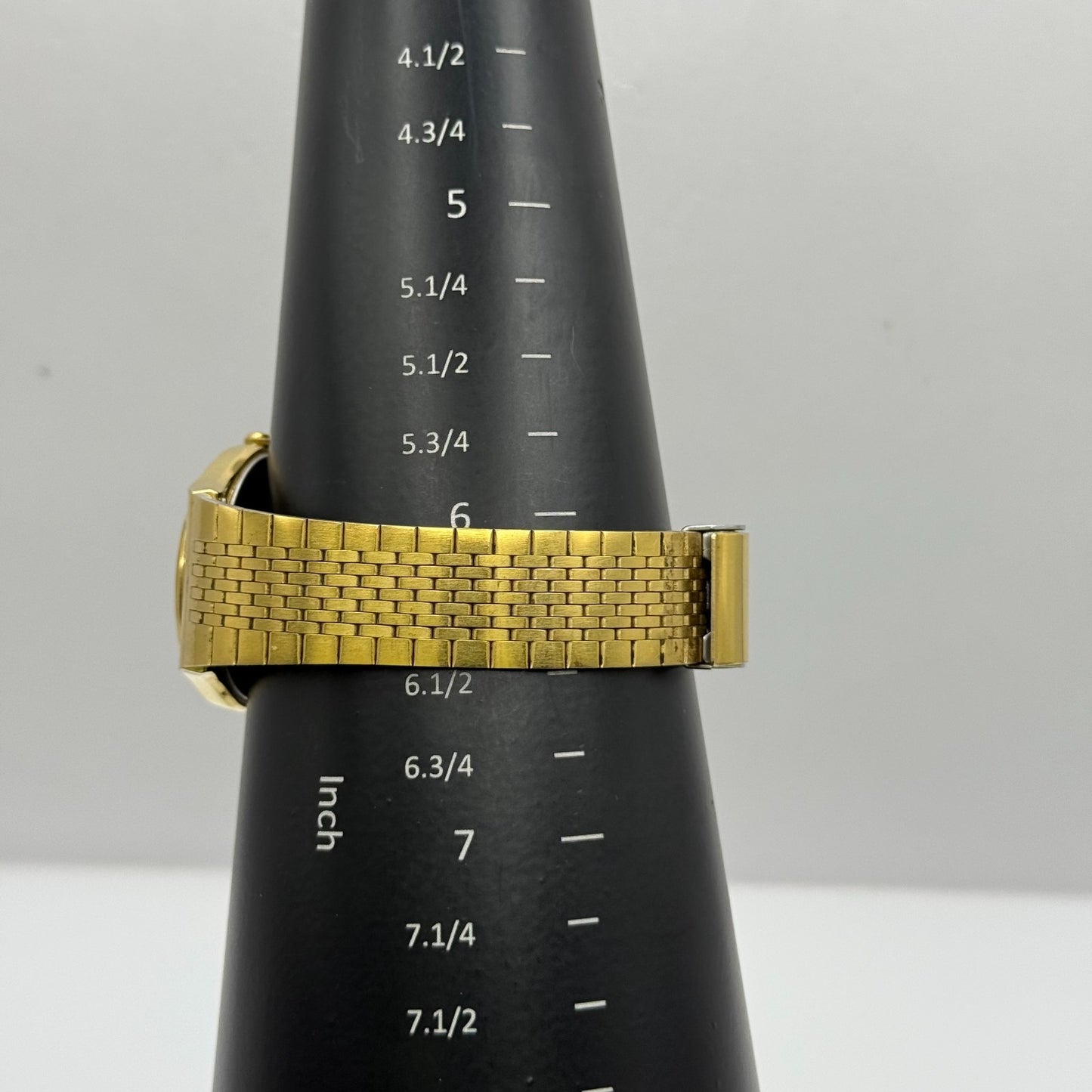 Seiko Men's Quartz Watch 7810-8059 Gold Tone Bracelet Japan 32mm PARTS REPAIR