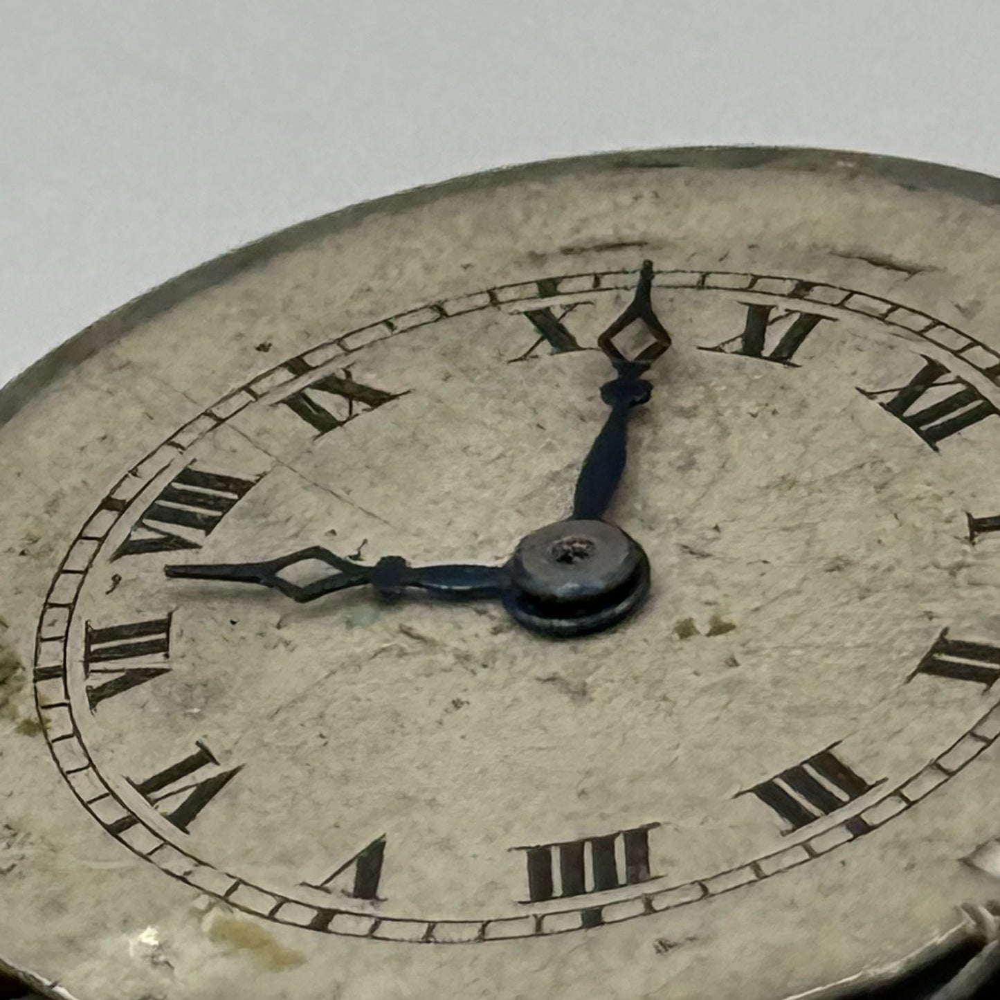 Possibly Movado Watch Movement Manual Wind Vintage Swiss Parts Repair 24.3mm